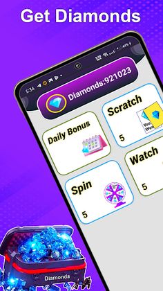 FreeFie Diamond: Daily Diamond - Screenshot 1