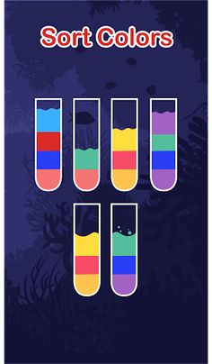 Water Color Puzzle - Sort Game - Screenshot 1