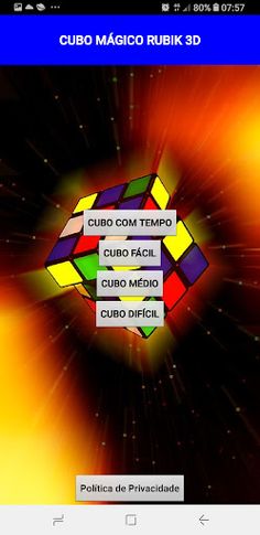 Cubo Mágico Rubik 3D - Screenshot 3