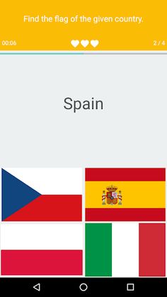 Flag Quiz: Countries, Capitals - Screenshot 2