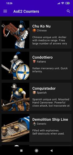 AoE2 Counters - Screenshot 2