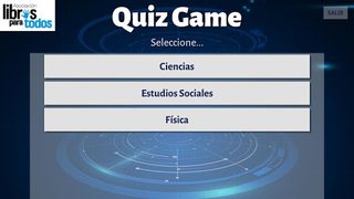 Secundaria Quiz Game - Screenshot 2