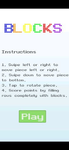 Fill the Blocks - Screenshot 1