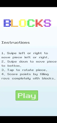 Fill the Blocks - Screenshot 1