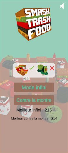 Smash Trash Food - Screenshot 1