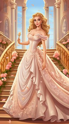 Princess Wedding Dress Up - Screenshot 1