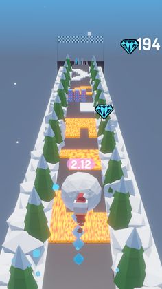 Snow Ball Rolls Over! - Screenshot 4