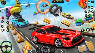 Ramp stunts car stunt game - Screenshot 2