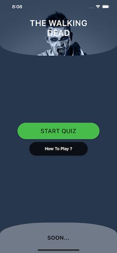 THE WALKING DEAD QUIZ - Screenshot 1