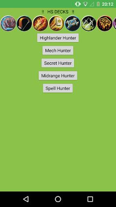 HS Decks - Screenshot 1