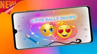 Love Balls Drawn - Screenshot 1