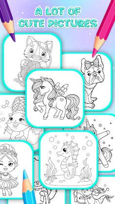 Coloring Games for Girls - Screenshot 3