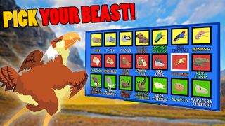 T-Rex Fights Ice Age Beasts - Screenshot 2
