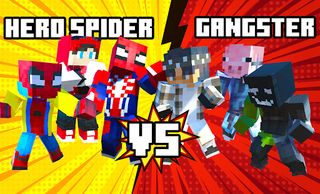 Spider Craft Rope Hero Fight - Screenshot 2