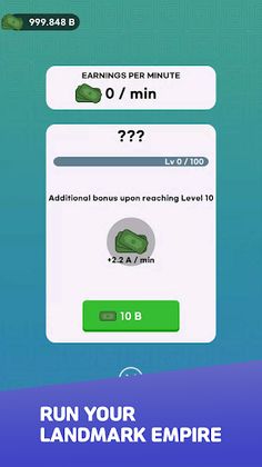 Idle Landmark Tycoon - Screenshot 1