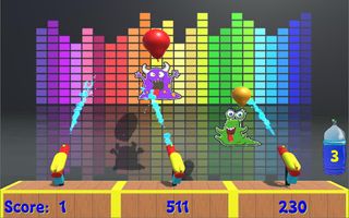 Water Gun Balloon Pop Pro - Screenshot 1