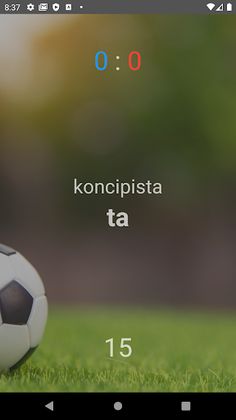 Slovní fotbal - Screenshot 2
