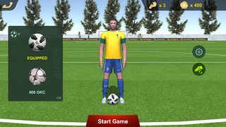 Flick Penalty Football Strike - Screenshot 1
