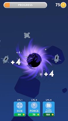 Idle Black Hole - Screenshot 1