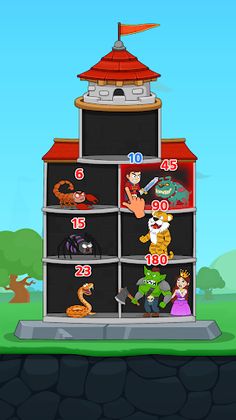 Hero Tower Attack- Rescue Game - Screenshot 3