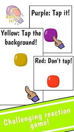 Rush It! - reaction tap game - Screenshot 1