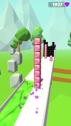 cube surfer - walk through bar - Screenshot 1