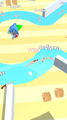 Shark Race - Screenshot 1