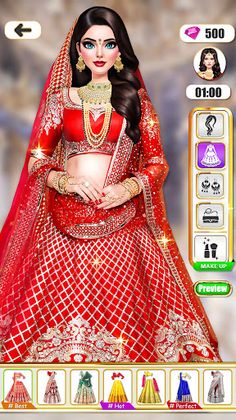 Indian Wedding Bridal Makeup - Screenshot 1