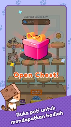 Merge Cute Cats - Screenshot 1