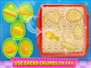 Deep Fry Cooking Chicken Chef - Screenshot 3