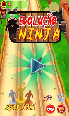 Evolução Ninja - Runner - Screenshot 1