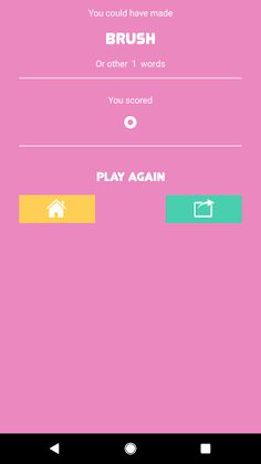 Words game - Screenshot 4