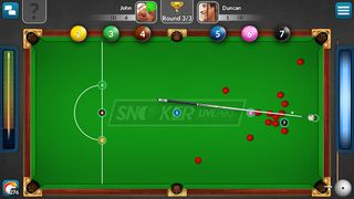Snooker Live Pro & Six-red - Screenshot 3