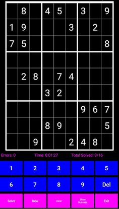 Sudoku Master - Screenshot 2