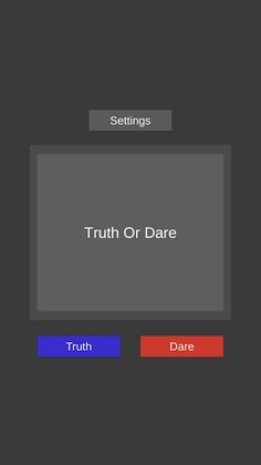 Truth Or Dare (Customizable) - Screenshot 1