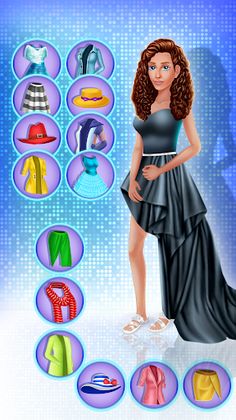 Celebrity dress up game story - Screenshot 3