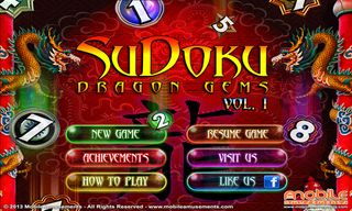 Sudoku Dragon Gems - Screenshot 2