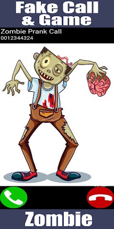 Fake Call Zombie Game - Prank - Screenshot 4