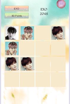 🍉 EXO-L 2048 Puzzle - Screenshot 3