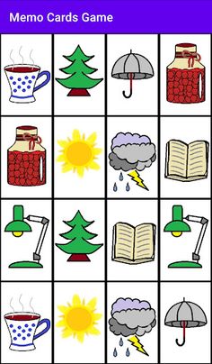 Memo Cards Game - Screenshot 2