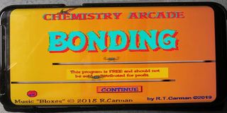 Chemistry Arcade - Bonding - Screenshot 1