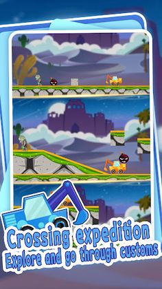 Line drawing excavator - Screenshot 4