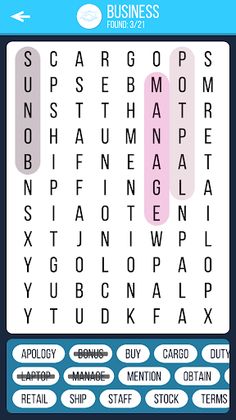 SpareTime™ Wordy Search™ Pro - Screenshot 4