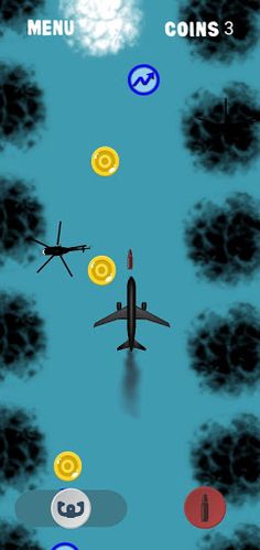 Black Airplane - Battle Flight - Screenshot 2