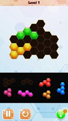 King Hexagon Block Puzzle - Screenshot 1