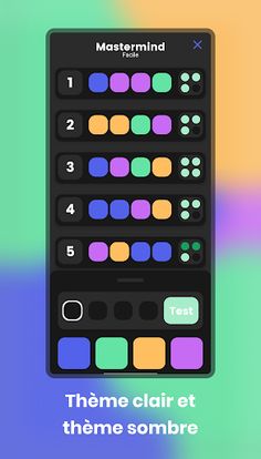 Mastermind game code breaker - Screenshot 4
