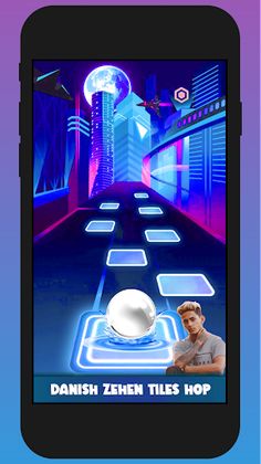 Danish Zehen Piano Hop Tiles - Screenshot 1