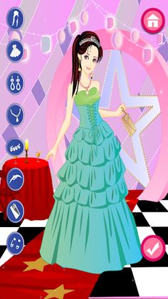 superstar dress up and makeup - Screenshot 4