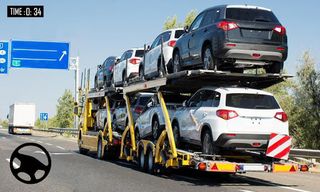 Car Carrier Truck Driver Games - Screenshot 1