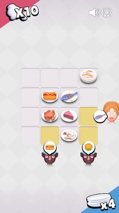 Dinner Plate Sliding Puzzle - Screenshot 2